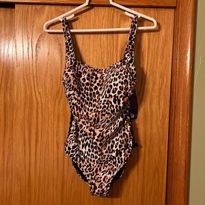 NWT $128 PROFILE GOTTEX WILD THING LEOPARD